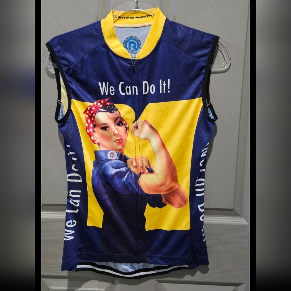 Rosie the Riveter Women's Blue Tank Top